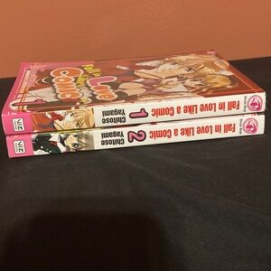 Fall in Love Like a Comic Manga Volumes 1 and 2